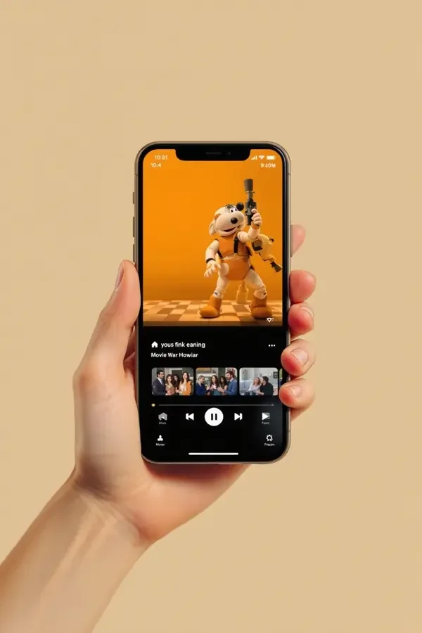 策驰影视 APP 手机界面预览